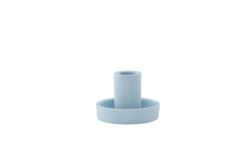 Ceco Lysestage 11x5,6 cm - Lys blå - Boligtilbehør - Lys & dufte - Lysestager & lanterner - Kandelaber & lysestage bord