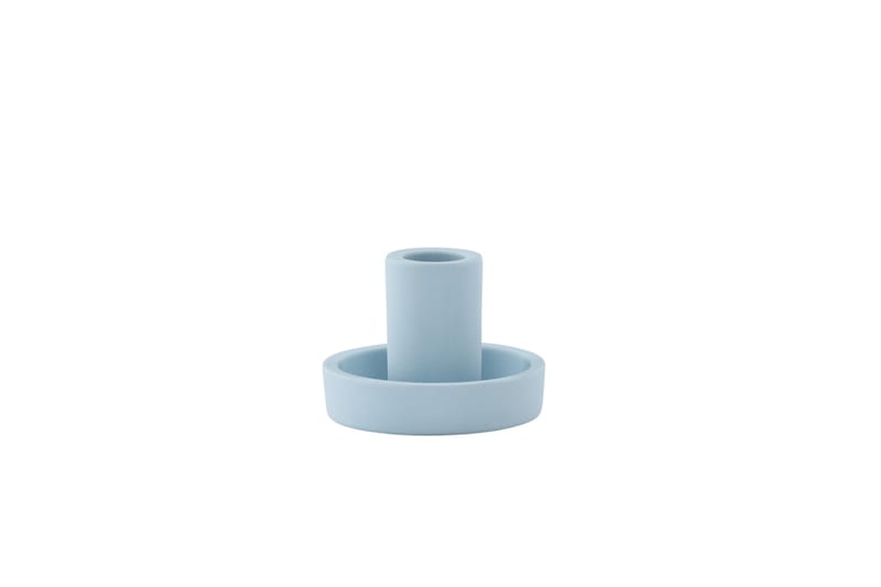 Ceco Lysestage 11x5,6 cm - Lys blå - Boligtilbehør - Lys & dufte - Lysestager & lanterner - Kandelaber & lysestage bord