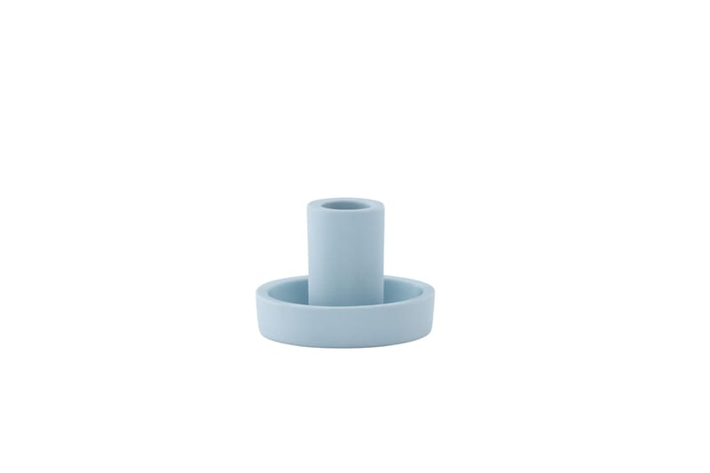 Ceco Lysestage 11x5,6 cm - Lys blå - Boligtilbehør - Lys & dufte - Lysestager & lanterner - Kandelaber & lysestage bord