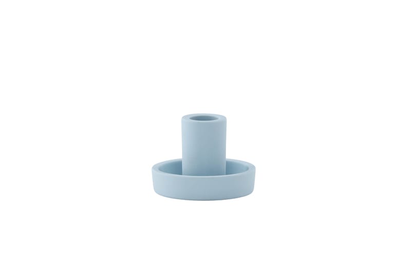 Ceco Lysestage 11x5,6 cm - Lys blå - Boligtilbehør - Lys & dufte - Lysestager & lanterner - Kandelaber & lysestage bord