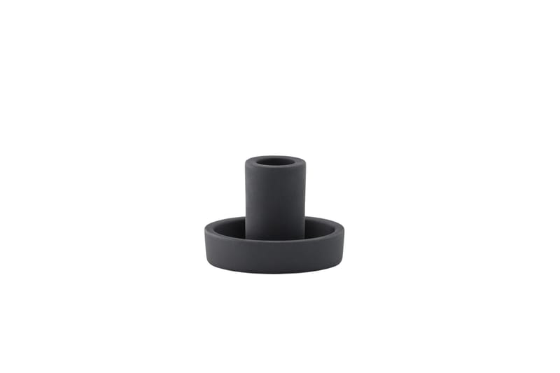 Ceco Lysestage 11x5,6 cm - Sort - Boligtilbehør - Lys & dufte - Lysestager & lanterner - Kandelaber & lysestage bord