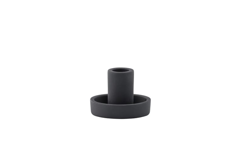Ceco Lysestage 11x5,6 cm - Sort - Boligtilbehør - Lys & dufte - Lysestager & lanterner - Kandelaber & lysestage bord