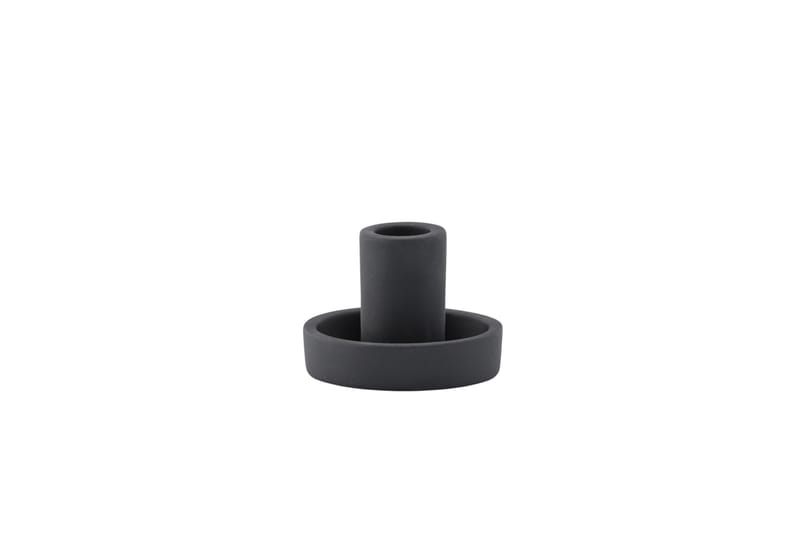 Ceco Lysestage 11x5,6 cm - Sort - Boligtilbehør - Lys & dufte - Lysestager & lanterner - Kandelaber & lysestage bord