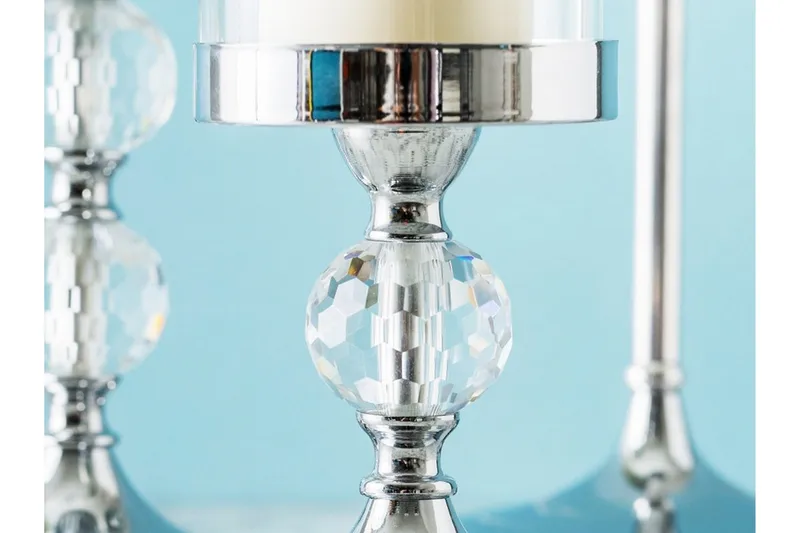 Cotui lysestage 41 cm - Sølv - Boligtilbehør - Lys & dufte - Lysestager & lanterner - Kandelaber & lysestage bord