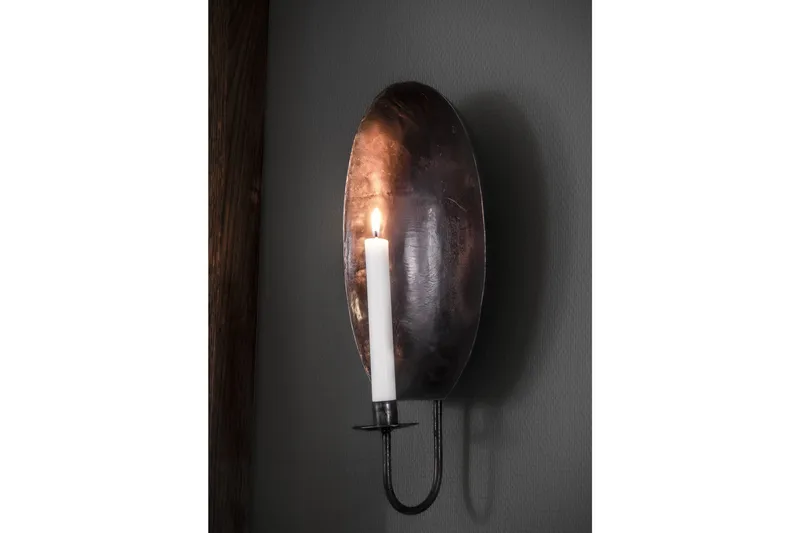 Dognvag lysestage - Sort - Boligtilbehør - Lys & dufte - Lysestager & lanterner