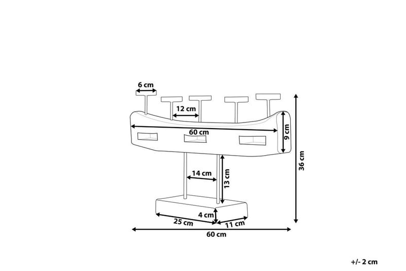 Guatemala lysestage 36 cm - Træ / natur - Boligtilbehør - Lys & dufte - Lysestager & lanterner - Kandelaber & lysestage bord