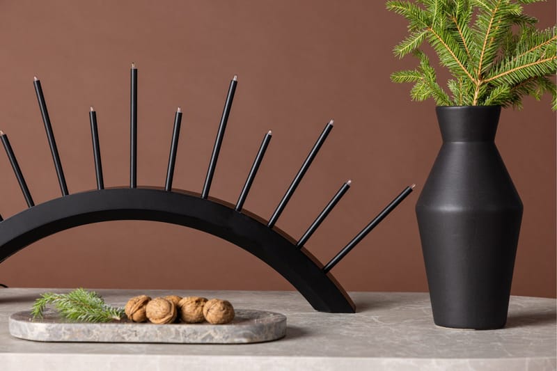 Kettilsås Ljusstake Venture Home Black - Boligtilbehør - Lys & dufte - Lysestager & lanterner - Kandelaber & lysestage bord