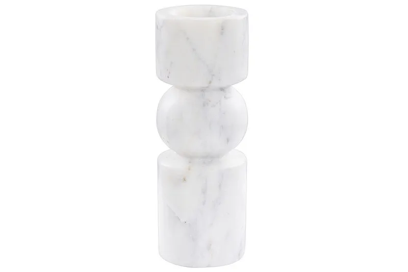 Ljusstake Beliani Ioannina White