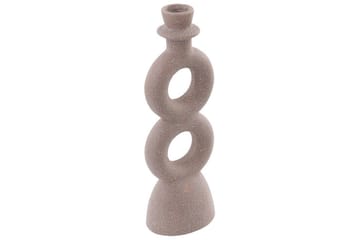 Ljusstake Beliani Naousa Beige - Boligtilbehør - Lys & dufte - Lysestager & lanterner - Kandelaber & lysestage bord
