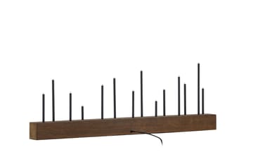 Lysestager og kandelabre til bord Venture Home Kungsberget lysestage Walnut - Boligtilbehør - Lys & dufte - Lysestager & lanterner - Kandelaber & lysestage bord