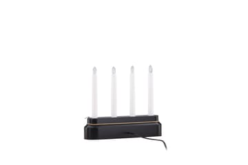 Näsfjället Ljusstake Venture Home Black - Boligtilbehør - Lys & dufte - Lysestager & lanterner - Kandelaber & lysestage bord