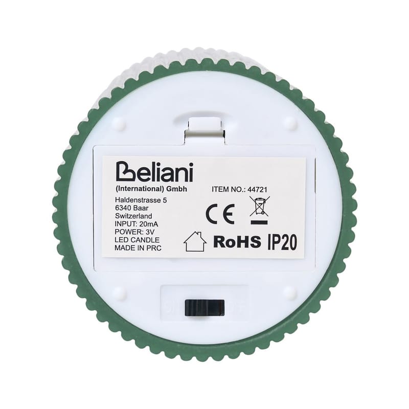 LED-lys Noisette Sæt med 6 - Grøn - Boligtilbehør - Lys & dufte - Stearinlys - Kronelys & antiklys