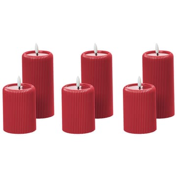 LED-lys Noisette Sæt med 6 - Rød - Boligtilbehør - Julepynt & højtidsdekorationer - Juelpynt og juledekoration - Julelys