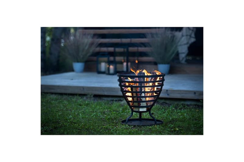 Bålfad Mustang Fresno - Sort - Boligtilbehør - Pejse - Udendørspejs & ildsted