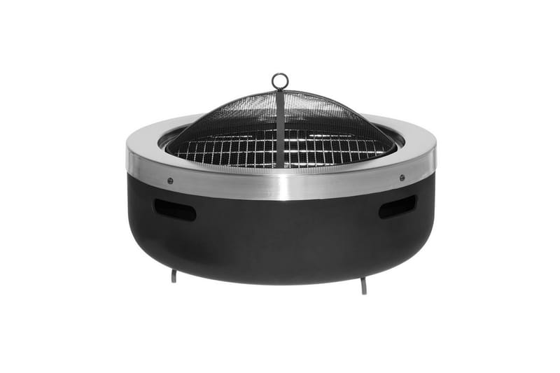 Ildsted Mustang Burbank, Sort||Sølv