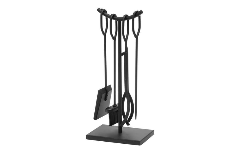 Ildstedsæt Mustang Bridge 4 dele, Sort