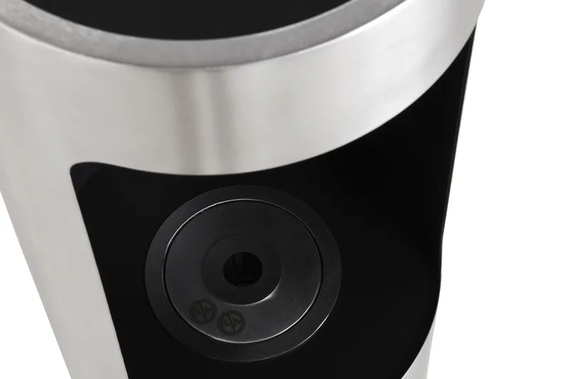 Plaza Fritstående Ethanolpejs 84x30x30 cm i Rustfrit stål - Sort - Boligtilbehør - Pejse - Pejs uden skorsten - Biopejse