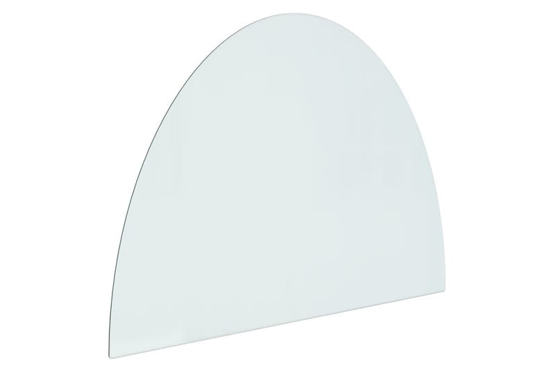 beBasic glasplade til pejs 800x600 mm halvrund - Boligtilbehør - Pejse - Pejsetilbehør