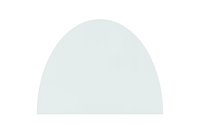 beBasic glasplade til pejs 800x600 mm halvrund - Boligtilbehør - Pejse - Pejsetilbehør