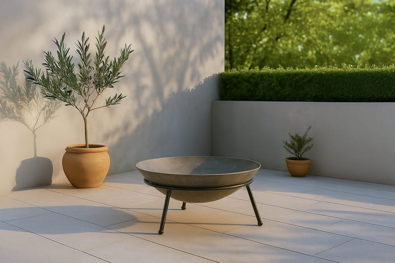 Bastian Ildkurv 60 cm - Sort - Boligtilbehør - Pejse - Udendørspejs & ildsted