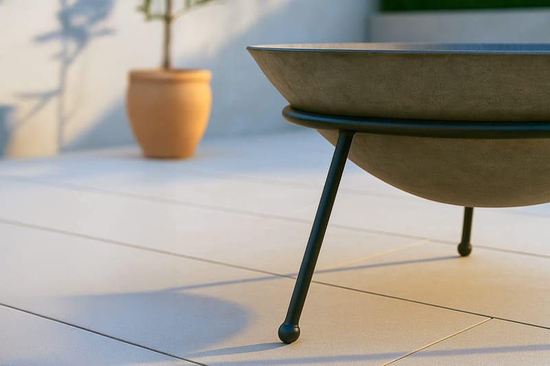 Bastian Ildkurv 60 cm - Sort - Boligtilbehør - Pejse - Udendørspejs & ildsted