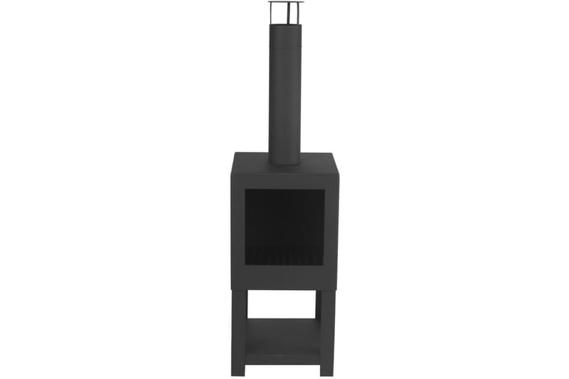 Esschert Design udendørs pejs med brændestativ sort FF410 - Sort - Udendørspejs & ildsted