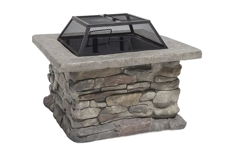 Kelud Eldstad 73 | 72 | 47 cm, Grå