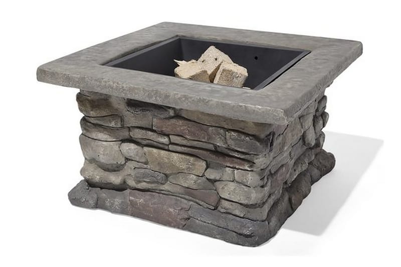 Kelud Eldstad 73 | 72 | 47 cm - Grå - Boligtilbehør - Pejse - Udendørspejs & ildsted