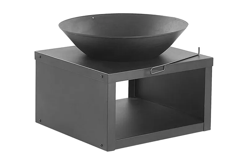 Rammeoncito Bålplads 60 cm, Stål/Sort
