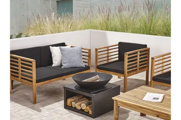 Rammeoncito Bålplads 60 cm - Stål/Sort - Boligtilbehør - Pejse - Udendørspejs & ildsted