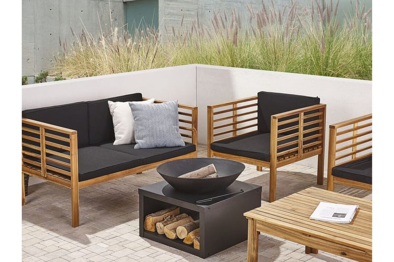 Rammeoncito Bålplads 60 cm - Stål/Sort - Boligtilbehør - Pejse - Udendørspejs & ildsted