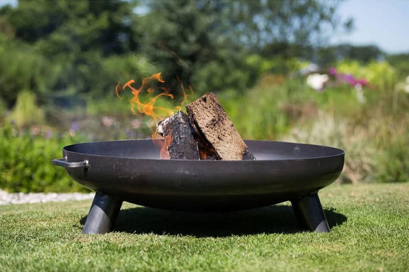 RedFire bålfad Salo sort stål 80 cm 81020 - Sort - Boligtilbehør - Pejse - Udendørspejs & ildsted