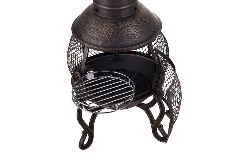 Tacora Pejs 37 | 37 | 105 cm - Messing - Boligtilbehør - Pejse - Udendørspejs & ildsted