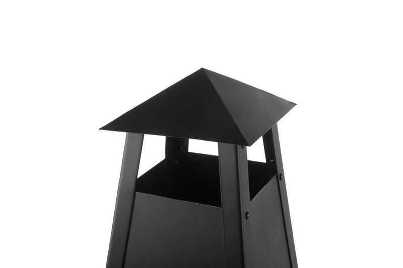 Yasur Pejs 41 | 41 | 100 cm - Sort - Boligtilbehør - Pejse - Udendørspejs & ildsted