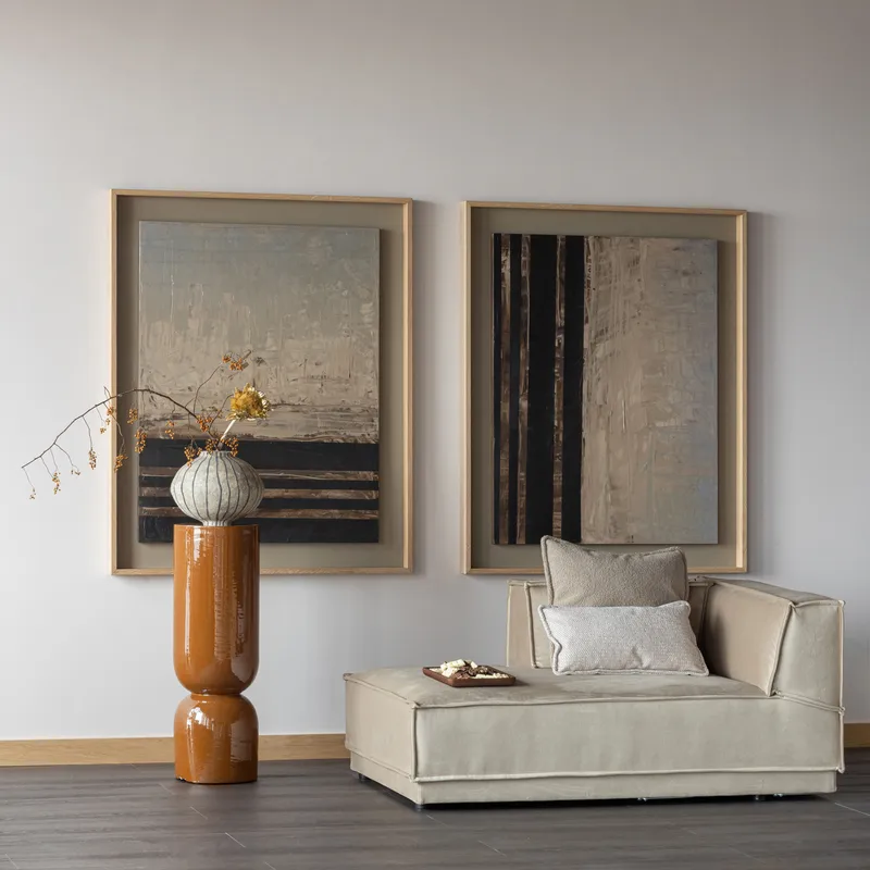 Planteholder/Krukke Toval 95 cm - Honninggul - Boligtilbehør - Krukker