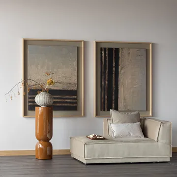 Planteholder/Krukke Toval 95 cm - Honninggul - Boligtilbehør - Krukker