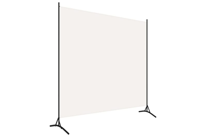 1-Panels Rumdeler 175x180 cm Hvid - Boligtilbehør - Rumdelere - Skærmvæg