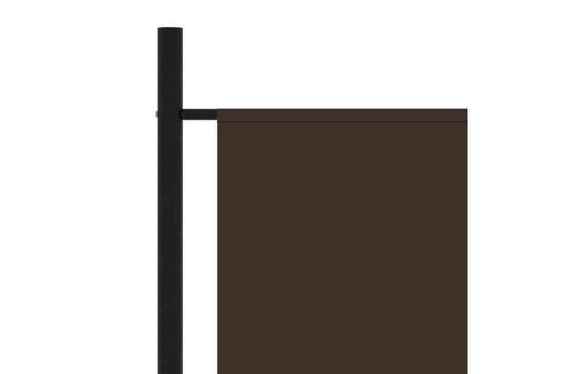 1-Panels Rumdeler 175x180 cm Brun - Skærmvæg - Rumdelere