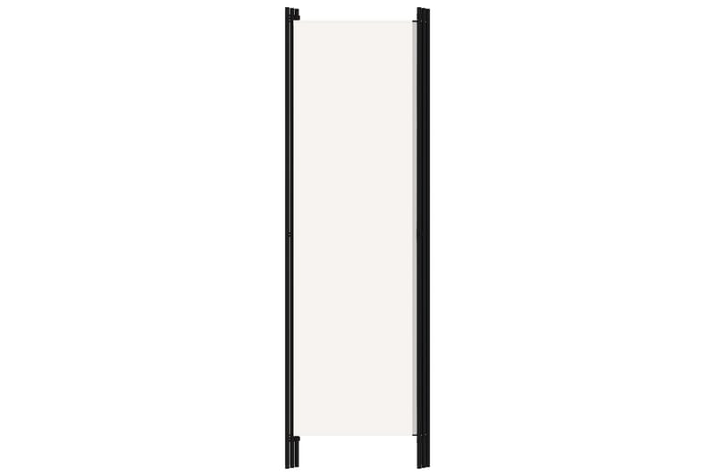 3-Panels Rumdeler 150 x 180 cm Hvid - Boligtilbehør - Rumdelere - Skærmvæg