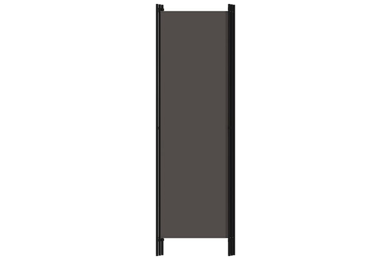3-Panels Rumdeler 150 x 180 cm Antracitgrå - Boligtilbehør - Rumdelere - Skærmvæg