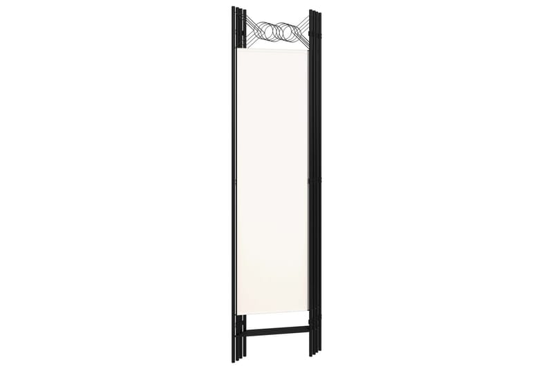 4-Panels Rumdeler 160x180 cm Hvid - Boligtilbehør - Rumdelere - Skærmvæg