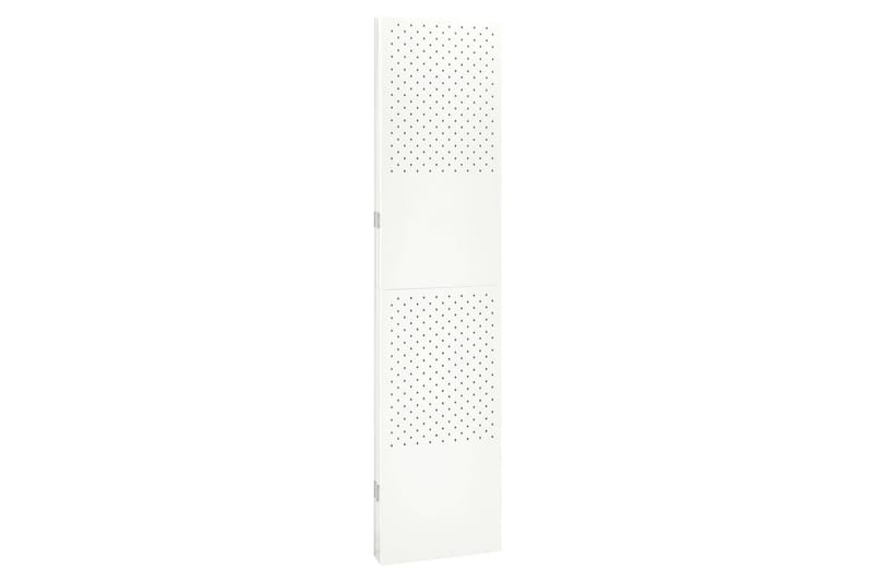 4-panels rumdeler 160x180 cm hvid - Hvid - Foldeskærm - Rumdelere