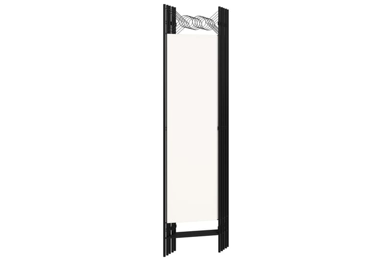 5-Panels Rumdeler 200x180 cm Hvid - Boligtilbehør - Rumdelere - Skærmvæg