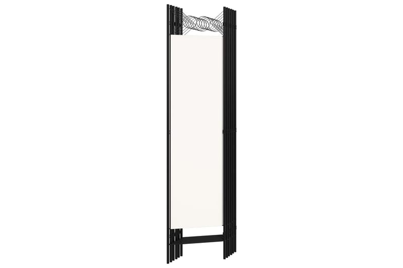 6-Panels Rumdeler 240x180 cm Hvid - Boligtilbehør - Rumdelere - Skærmvæg