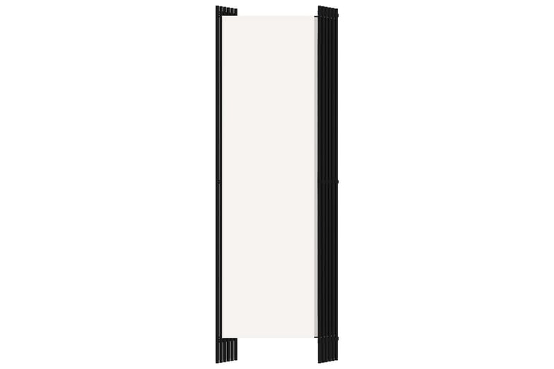 6-Panels Rumdeler 300 x 180 cm Hvid - Foldeskærm - Rumdelere