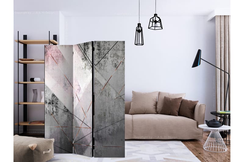 Kadira Rumdeler 135x172 135x172 cm - Artgeist sp. z o. o. - Boligtilbehør - Rumdelere - Foldeskærm