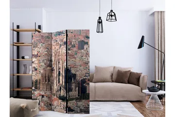 Kadira Rumdeler 135x172 135x172 cm - Artgeist sp. z o. o. - Boligtilbehør - Rumdelere - Foldeskærm