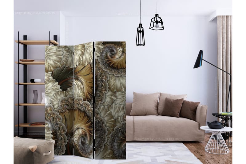 Kadira Rumdeler 135x172 135x172 cm - Artgeist sp. z o. o. - Boligtilbehør - Rumdelere - Foldeskærm