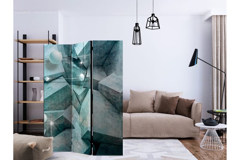 Kadira Rumdeler 135x172 135x172 cm - Artgeist sp. z o. o. - Boligtilbehør - Rumdelere - Foldeskærm