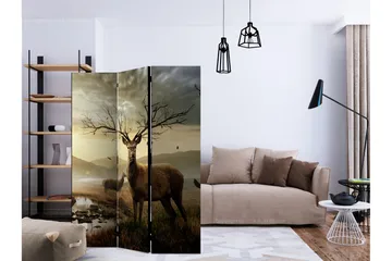 Kadira Rumdeler 135x172 135x172 cm - Artgeist sp. z o. o. - Boligtilbehør - Rumdelere - Foldeskærm
